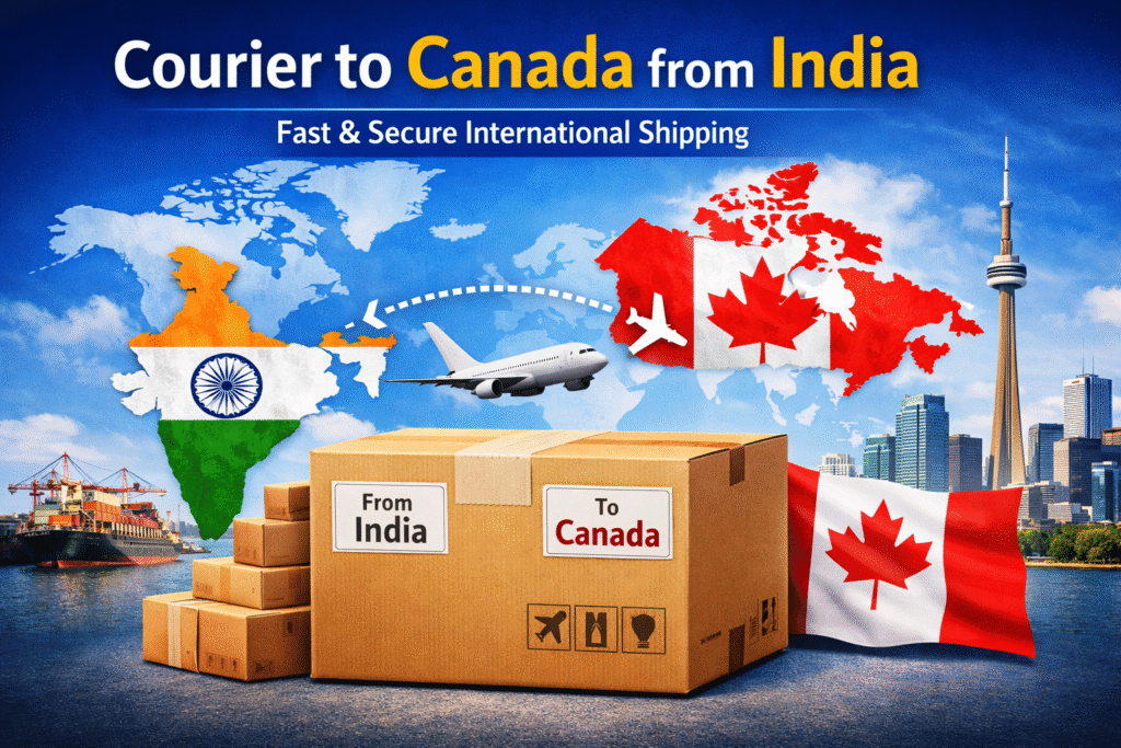 Courier to Canada from India